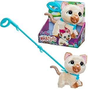 Bekijk leuke cadeautip : furReal Walkalots Big Wags lopend katje, interactief speelgoed